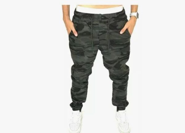 Calça Jogger Masculina Fishoes Skinny Camuflada