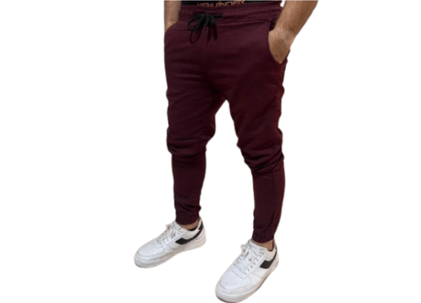 Calça Jogger Masculina Fishoes Skinny Vinho